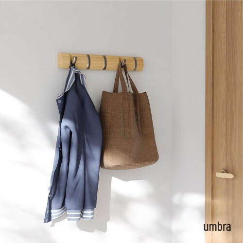 Umbra Umbra FLIP 5 Hook Natural 1