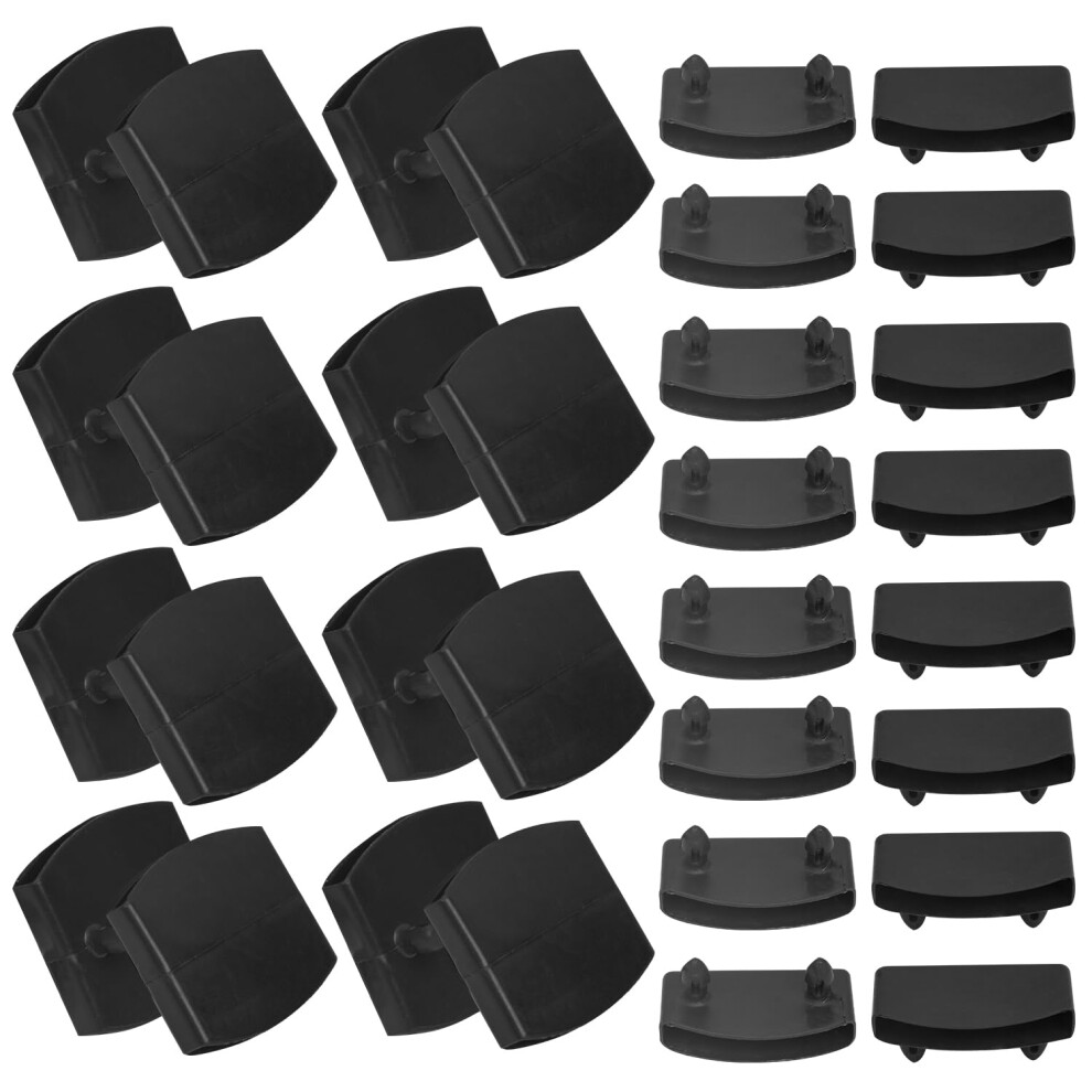 Sgehai 72 Pcs Bed Slats Replacement Bed Slat End Clip,Plastic Bed Slat Holders Caps 55Mm,48 Ends And 24 Center,For Double/Single Bed And King Size 5051222008607