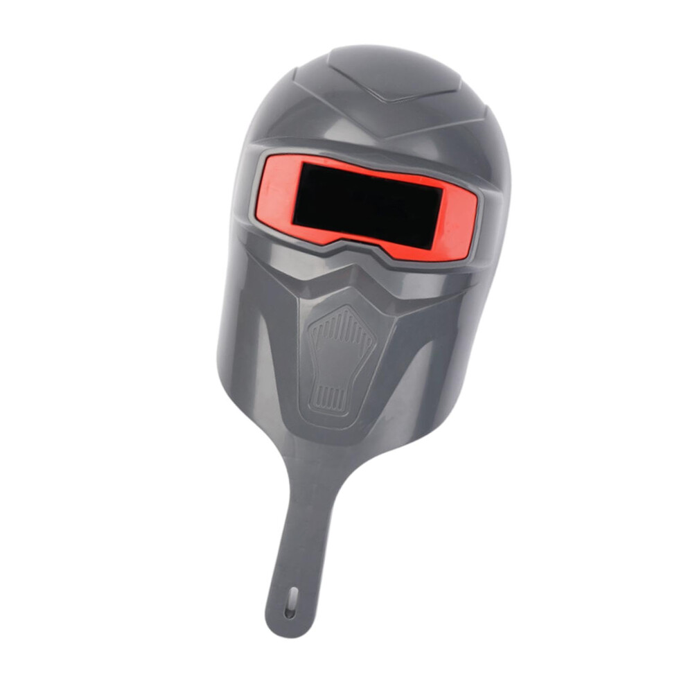 Handheld Welding Helmet Gray, ImpactâResistant Face Shield With Ergonomic NonâSlip Handle For Arc Welding Eye Protection 9113335303782