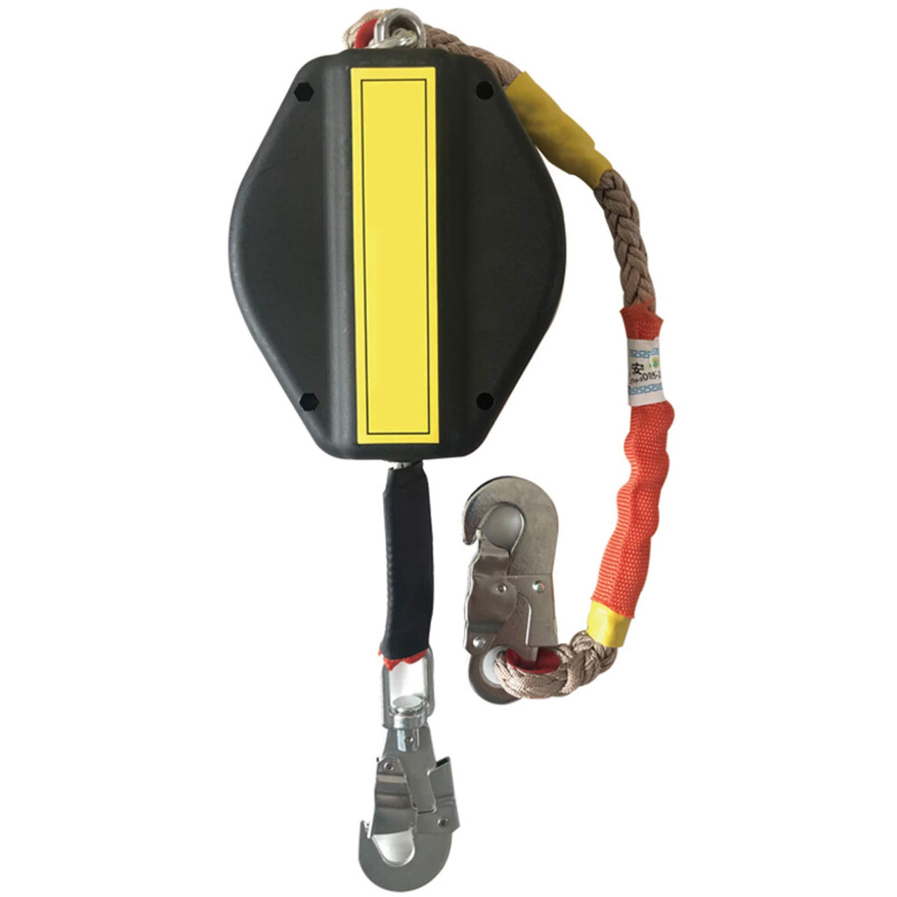Self Retracting Lifeline With Rebar Hook, 150Kg Fall Protection Lanyard For Industrial Aerial Work 9070919383601