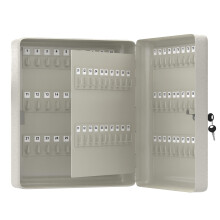 Landlord Direct Supplies LDS? Large Key Cabinet Wall Mounted (100 Keys) Key Box Includes 100 Indexing Numbers & Mounting Harware - Ideal Key Cupboard