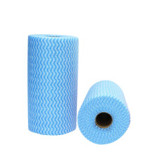 JINYUDOME J Cloths On Rolls, Reusable Cleaning Cloths, Dish Cloth and Dish Towels, Kitchen Cleaning Cloth, 2 Rolls, Total Pack of 200,Blue.