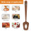 Candy Thermometer with Precision Digital Display, HeatResistant Silicone Spatula and Probe 4