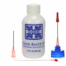 Colonial Needle 2 oz"Glue-Baste-It" The Basting Glue for Fabric, White
