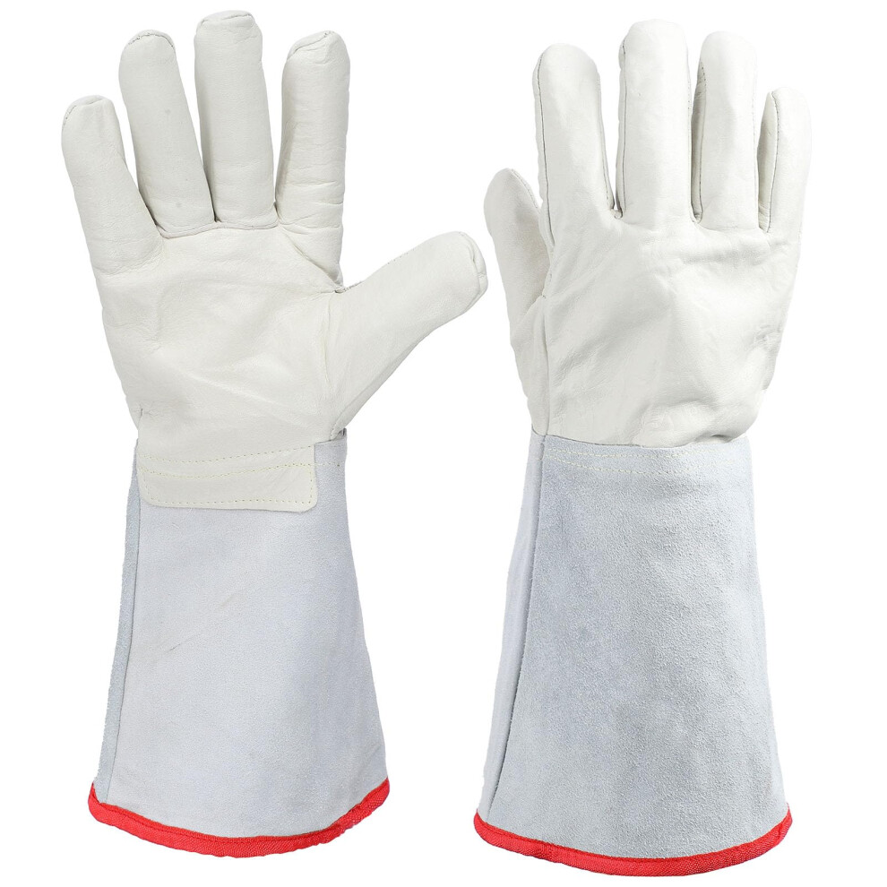 Cryogenic Gloves 40Cm Long Â Liquid Nitrogen Safety Gloves With Extreme Cold Protection And Ergonomic Fit 9070919384165