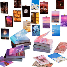 400pcs Washi Paper Stickers Set, BetterJonny 8 Styles Vintage Aesthetic Stickers Decorative Scrapbook Stickers for Journaling Scrapbooking