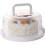 Cake Carrier with Secure Locking Lid and Handle, 10 Inch Round Clear Cake Storage Container 5
