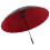 Large Windproof Golf Umbrella 27Inch Canopy 24Rib Frame Auto Open Close Double Layer Burgundy 1
