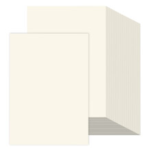 A4 Ivory Cream Card Paper Printer - 120gsm 200 Sheets - Coloured Craft Card - Suitable for Printing, Copying, Arts Crafts