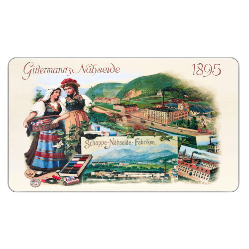 Gütermann G?termann creativ Nostalgic Box containing 48 spools of Sew-All Thread 1