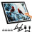 DONPODER Light Pad for Diamond Painting,5500 Lux Super Bright Diamond Art Light Board with Stand, 10 Level Stepless/Step Dimming Light Box for 1