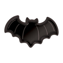 Halloween Serving Tray Bat Shaped Platter for Snacks Candy Dessert Party Decor Durable PP