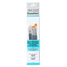Winsor & Newton 5295015 Foundation Brush Set (Pack of 6)