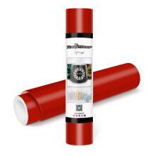 TECKWRAP Permanent Adhesive Vinyl 12" x 10ft, Matte Red