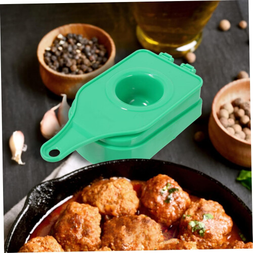 Meatball Maker Tool with Ergonomic Grip for Uniform Shape, Easy Clean Scoop for Kitchen Use 1