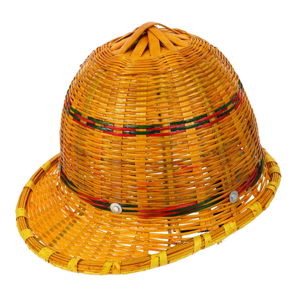 Lightweight Safety Hard Hat Yellow Adjustable Ventilated Construction Helmet With Impact Protection 9113335304826