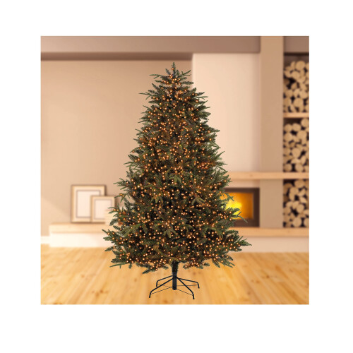Premier Premier Decorations 1000 Vintage Gold LED Treebrights with Multi Action Facility and Timer Function 1