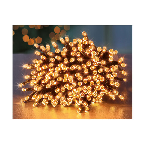 Premier Premier Decorations 1000 Vintage Gold LED Treebrights with Multi Action Facility and Timer Function 2