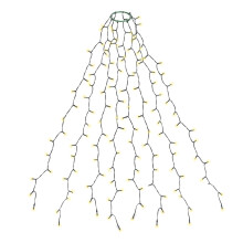 SALCAR Christmas Tree Lights, 2m x 8 Strands 280 LED Fairy Lights for 6-8ft Christmas Tree, Easy to Install, Indoor & Outdoor Decoration, 8 Modes,