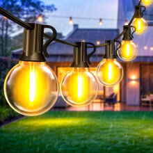 Outdoor-Lights-Garden-Mains-Powered-String-Festoon-Light LED Outside Lighting Waterproof Plug Bulb 10M Patio Gazebo Party Pergola Festival Indoor