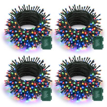 Joomer Christmas Lights Battery Powered, 5.2M 50 LED Christmas Tree Lights, 8 Modes LED Christmas Lights Decorations Fairy Light Waterproof Auto Timer
