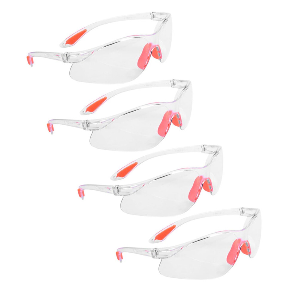 4Pcs Safety Glasses Antifog Scratchresistant Protective Eyewear For Construction Woodworking Laboratory 9070919385261