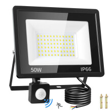AUXHCYL 50W Security Lights Outdoor Motion Sensor, 4500 Lumens PIR Security Lights, IP66 Waterproof Motion Sensor Outdoor Wall Light, LED Floodlights