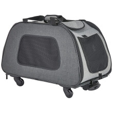 Trixie Nylon Trolley, 34 43 67 cm, Black/ Grey