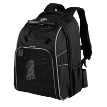 TRIXIE William Dog Backpack, Black, 33 x 23 x 43 cm