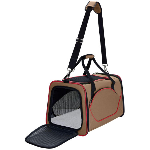Hunter HUNTER Kansas Carry Bag, Beige/Red 1