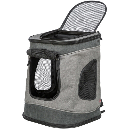 Trixie Trixie Rucksack Timon, 34 ? 44 ? 30 cm, schwarz/grau 1