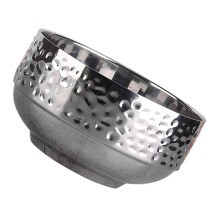 Stainless Steel Bowl with DoubleLayer Heat Resistance and AntiScald Design for Camping Picnic