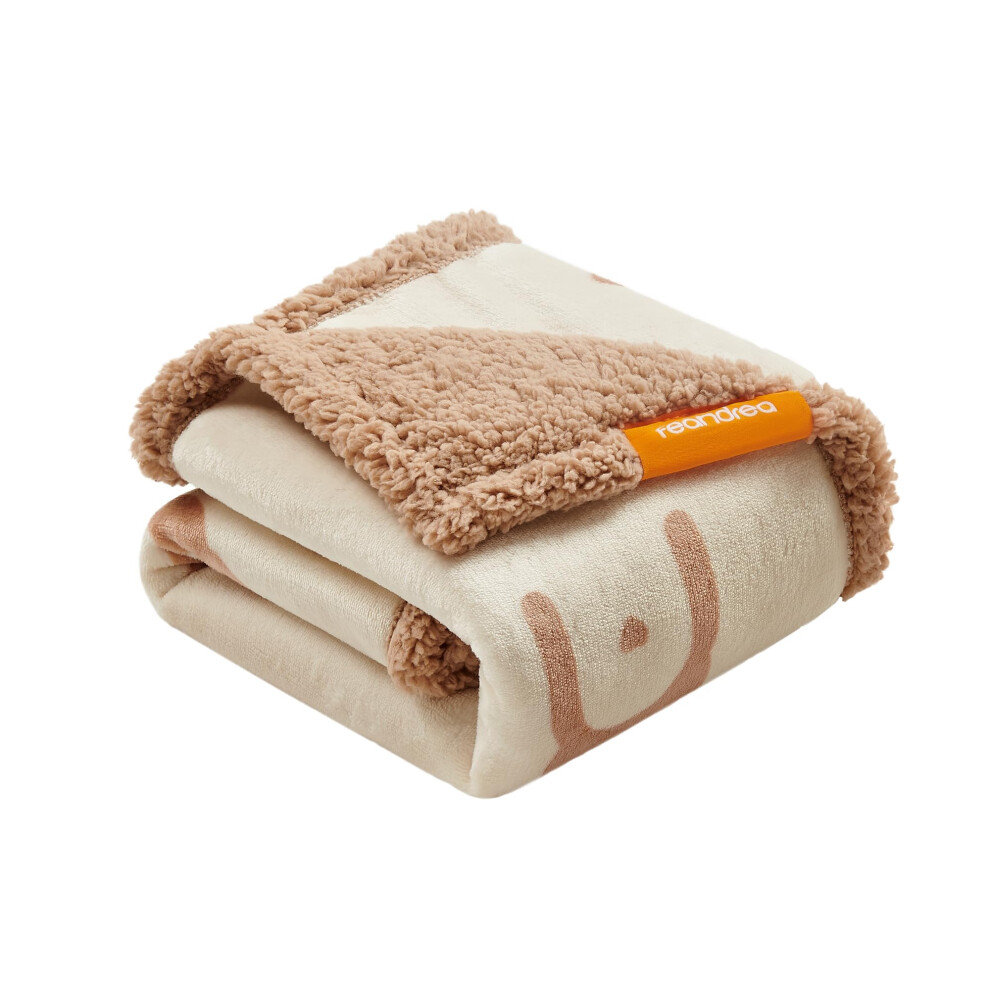 Feandrea Waterproof Dog Blanket, Sherpa Fleece Pet Blanket For Miniature And Small Dogs, Cats, 101 X 73 Cm, M, Machine Washable, Reversible Dog Couch