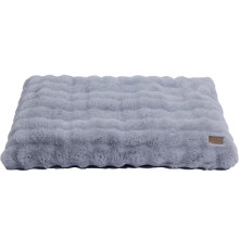 BingoPaw Extra Large Dog Bed: Calming Crate Mattress with Washable Removable Cover and Non Skid Bottom, Fluffy Anti Anxiety Waterproof Pet Beds, Puppy