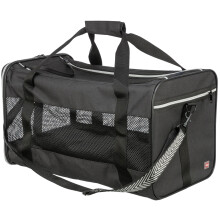 TRIXIE Ryan Transport Bag for Dogs ? 26 ? 27 ? 47 cm ? up to 6 kg ? opens at the top ? removable shoulder strap & short leash ? outer pocket ?