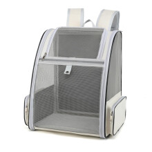 Haipky Ventilated Cats Dogs Rabbits Carrier Backpack for Small Pets and Puppies ? Perfect for Outdoor Adventures and Vet Visits, Ultimate Comfort