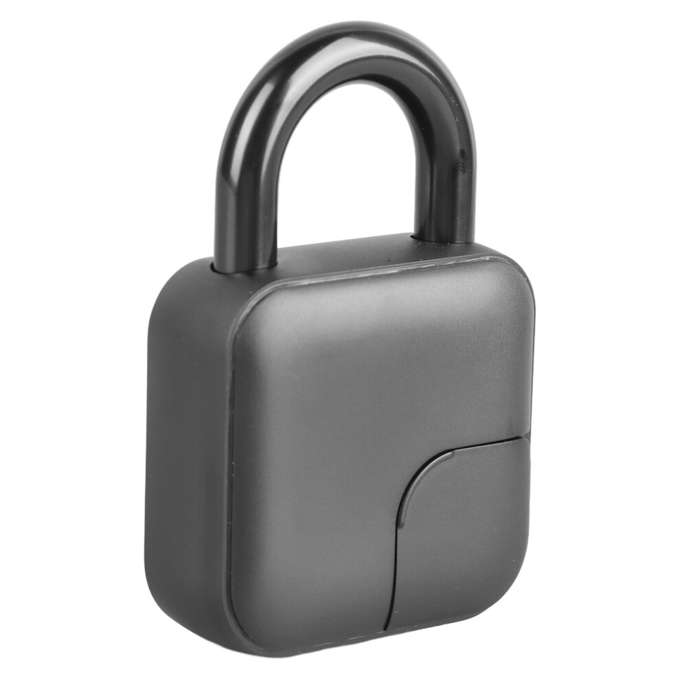 Bluetooth Fingerprint Padlock Blue Smart Keyless Biometric Lock With App Control And Antitheft Security 9113335305632