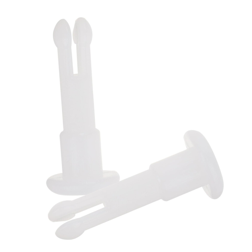 2pcs Optometry Chin Rest Accessories Plastic Fixing Rods for Eyeglasses Positioning Tools