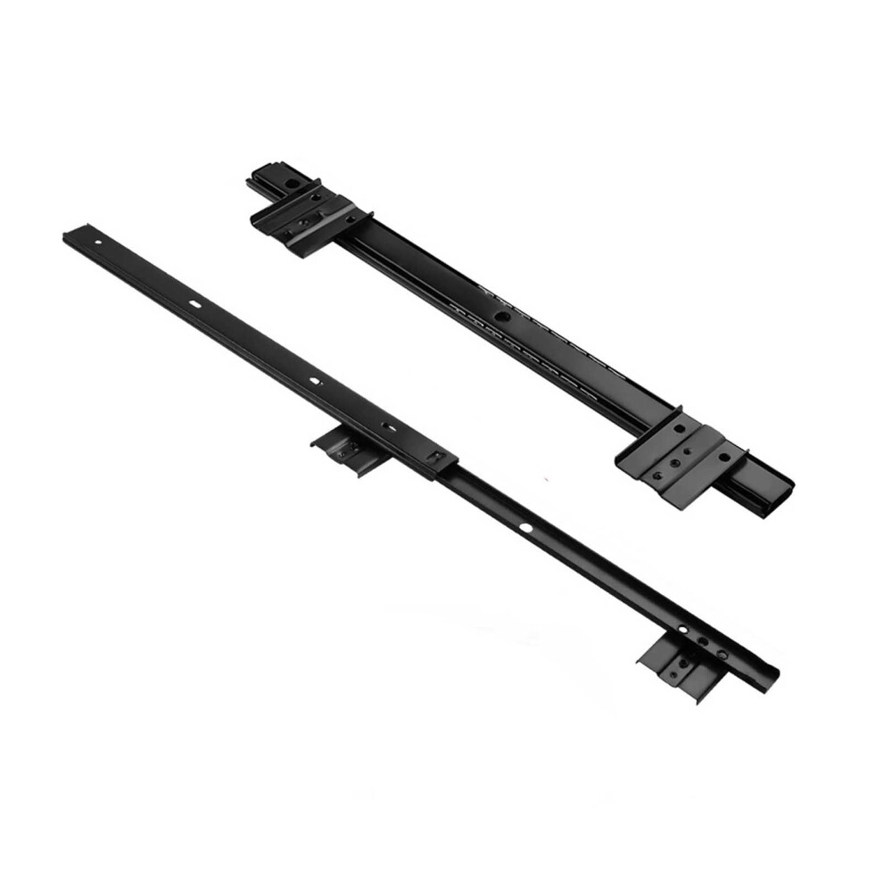 Computer Desk Keyboard Tray Slide Out Under Desk Drawer With Scratchresistant Rail Mount Bracket Black 9070919386008