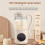 1400ML Multifunctional Soy Milk Maker, Auto Heating, Compact 12x4.7in 13