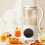 1400ML Multifunctional Soy Milk Maker, Auto Heating, Compact 12x4.7in 16