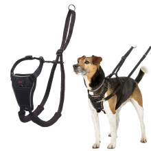 HALTI No Pull Harness - To Stop Your Dog Pulling on the Leash. Adjustable, Lightweight and Easy to Use. Reflective Dog Training Harness for Small Dogs