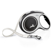 Flexi - CF30T8-251 -S -20 - Leave for dog - Board of Cat - New Comfort L Tape 8 m, Black
