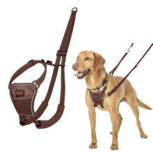 HALTI No Pull Harness - To Stop Your Dog Pulling on the Leash. Adjustable, Lightweight and Easy to Use. Reflective Dog Training Harness for Medium
