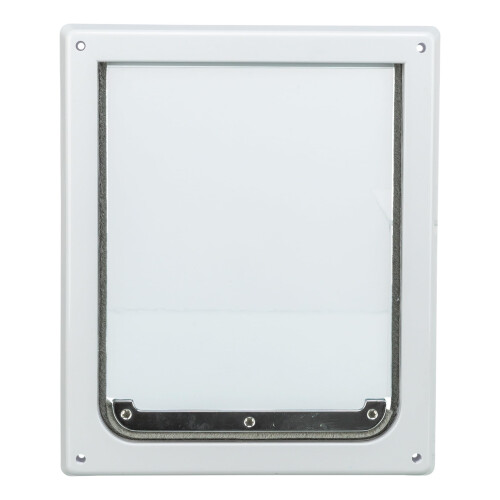 Trixie Trixie 2-Way Dog Flap, 30 x 36 cm, White