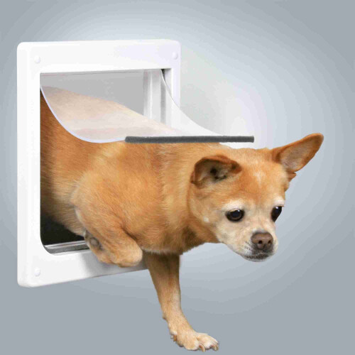 Trixie TRIXIE 2-Way Dog Flap, 25 x 29 cm, White 2