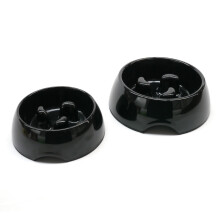 Rosewood Anti-Scoff Slow Feeder Dog Bowl ? Large Heavy-Duty Melamine Food Bowl for Medium to Large Breeds ? Aids Digestion & Reduces Gulping ?
