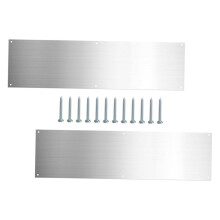 Stainless Steel Door Kick Plate Scratch‑Resistant Indoor Outdoor Commercial and Residential Use