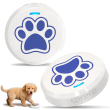 ChunHee Dog Bells Toilet Training ? Dog Doorbell to Go Outside Potty Bells for Puppies with Adjustable Volume & 28 Ring Tones Teach Puppies to Ring