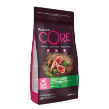 Wellness CORE Lamb 1.5 kg, Lamb ? Dry Dog Food for Small Breeds, Grain-Free, Natural, Hypoallergenic, Protein-Rich, High Meat Content, Supports